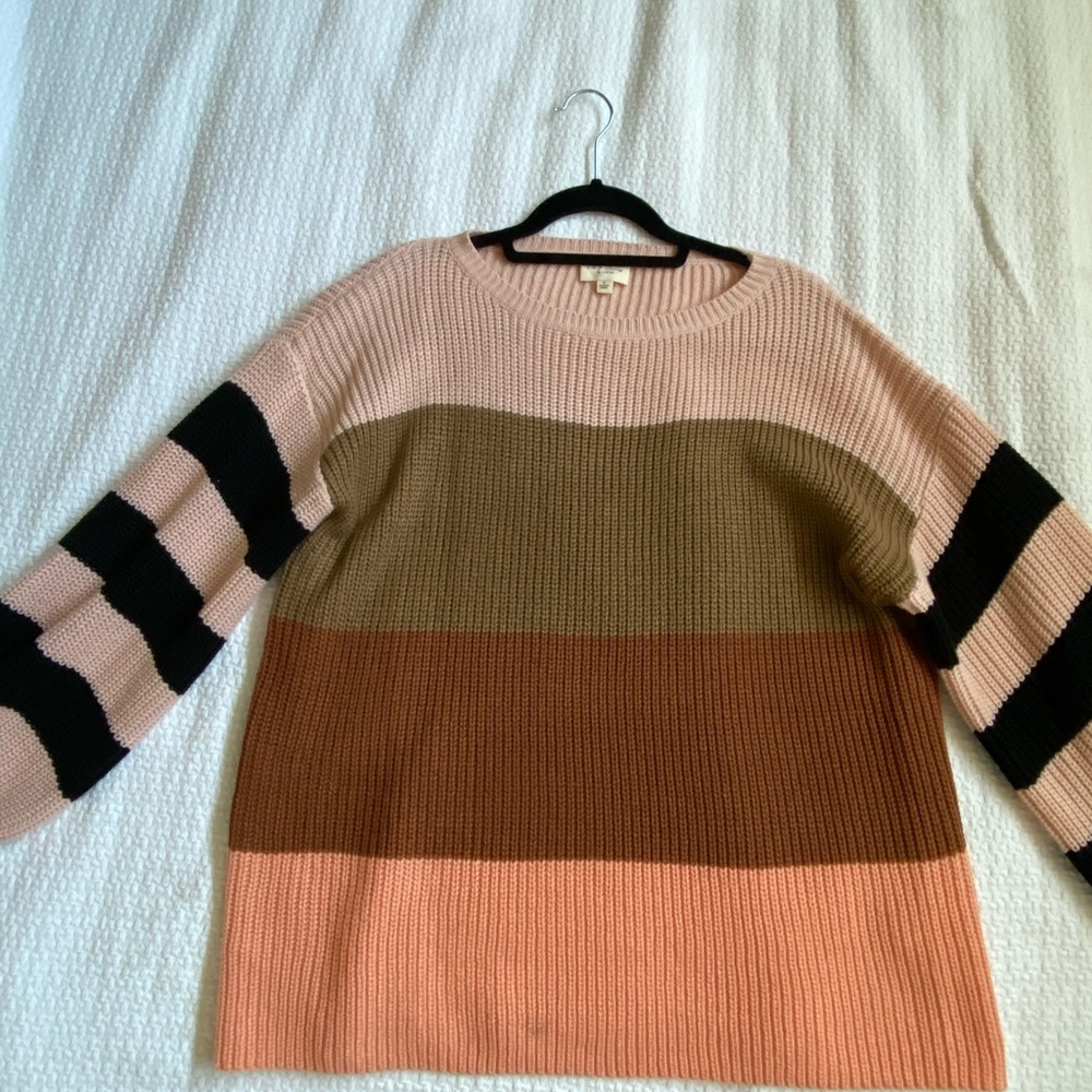 Colorblock Sweater
